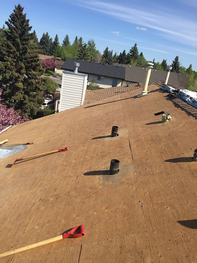 Calgary shingle replacement contractor
